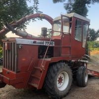 Falcia trincia caricatrice mais hesston 7700