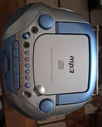 stereo MP3, lettore cd, porta USB 