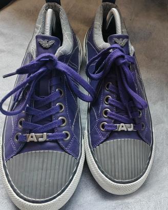 Scarpe Armani Jeans viola 42