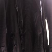 Cappotto lungo vera pelle Conbipel Nero taglia 48