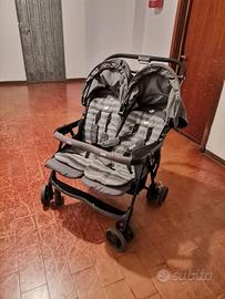 passeggino gemellare 