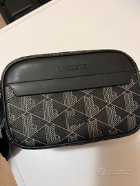 Tracolla lacoste noir gris