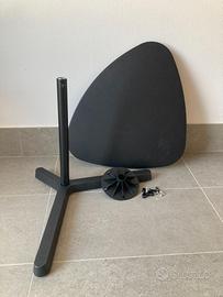 Tavolino porta PC Ikea Svartåsen nero