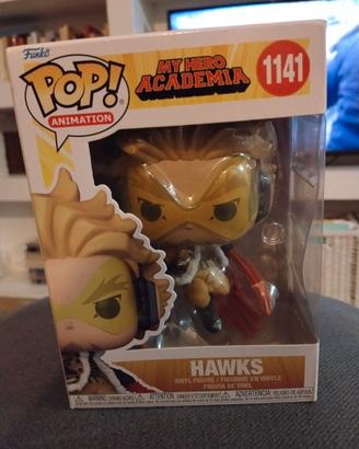Funko pop di Hawks numero 1141 di My Hero Academia