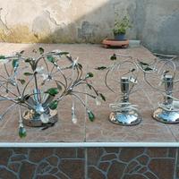 lampadario da camera e due bajur