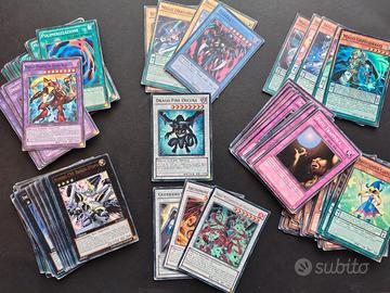 BLOCCO 100 CARTE DRAGO FINE OSCURA YU GHI OH L