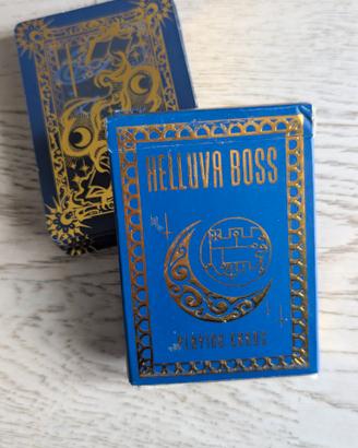 Carte da Gioco Helluva Boss Gold Foil