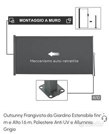 Telo frangivista outsunny