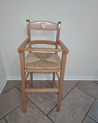 Sgabello in legno