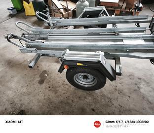 carrello moto 3 posti