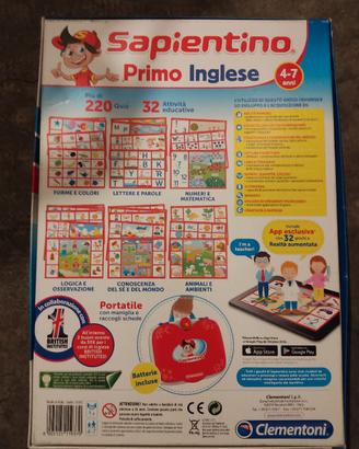 SAPIENTINO PRIMO INGLESE