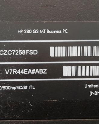 PC HP 280 GT MT BUSINESS