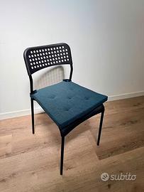 40 Sedie IKEA Sandberg nere impilabili +40 cuscini