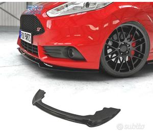 SPOILER LIP FORD FIESTA MK6 12-17 NERO LUCIDO