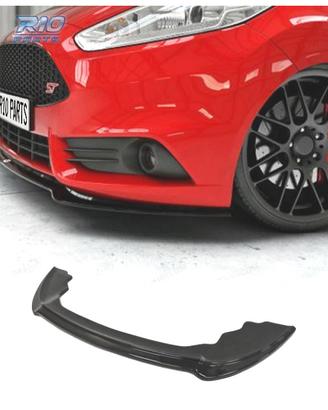 SPOILER LIP FORD FIESTA MK6 12-17 NERO LUCIDO
