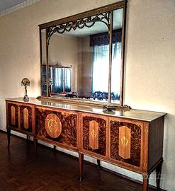 SALA PRANZO COMPLETA STILE MID CENTURY  ANNI  ‘50