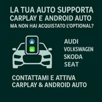CarPlay • Android Auto • Navigatore • Wireless
