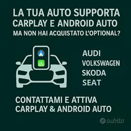 CarPlay • Android Auto • Navigatore • Wireless
