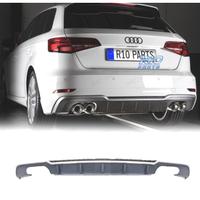 DIFFUSORE PER AUDI A3 HATCHBACK 16-20 LOOK S3