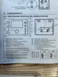 Kit per videocitofono urmet 1722/21nuovo