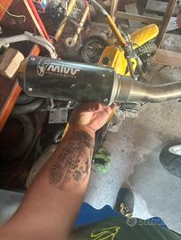 scarico miv duke 125