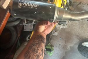 scarico miv duke 125