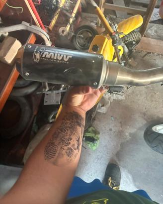scarico miv duke 125