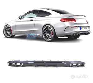 DIFFUSORE MERCEDES CLASSE E C238 17-19 LOOK AMG E6