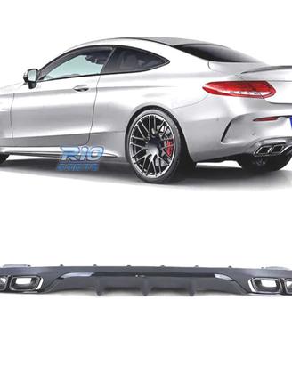 DIFFUSORE MERCEDES CLASSE E C238 17-19 LOOK AMG E6
