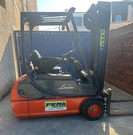 Carrello elevatore elettrico 3 ruote Linde E18C-02