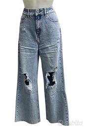 Jeans strappati da donna, taglia L