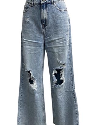 Jeans strappati da donna, taglia L