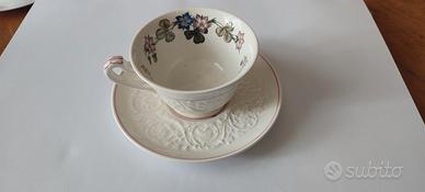Wedgwood tazze barlaston avorio floreale