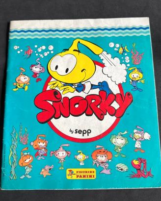 Raro album Panini Snorky vintage anno 1985
