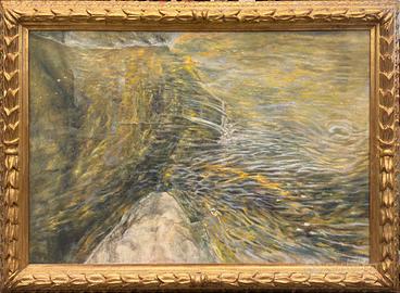 Massimo Buccioni  (Firenze, 1965) Sul torrente oli