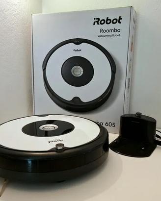 iRobot Roomba 605 robot aspirapolvere con base di