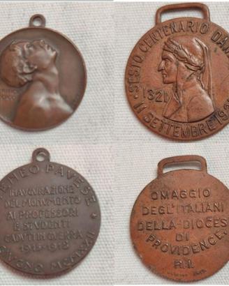 Medaglie commemorative in bronzo