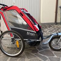 Rimorchio Passeggino Carrello per bambini
