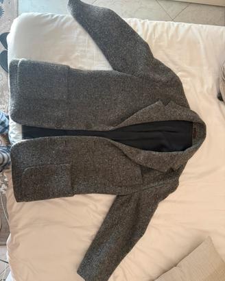 Cappotto uomo  ETRO 100% lana grigio