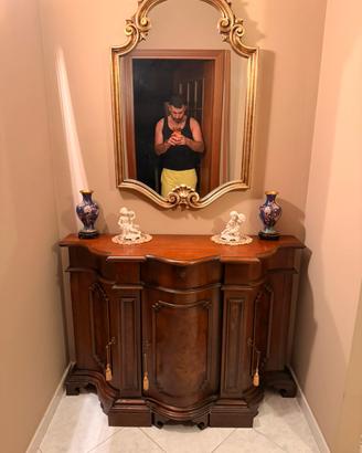 Monile in legno stile classico barocco