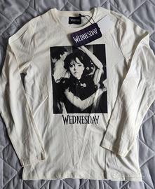 Maglietta manica lunga t shirt mercoledi Wednesday