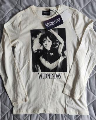 Maglietta manica lunga t shirt mercoledi Wednesday