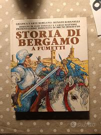 libro " storia di Bergamo a fumetti" 