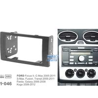 TELAIO NERO RADIO 2-DIN PER FORD FOCUS C-MAX S-MAX