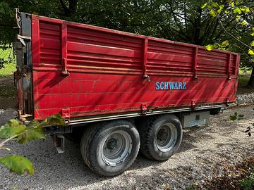 Rimorchio agricolo trazionato Schwarz