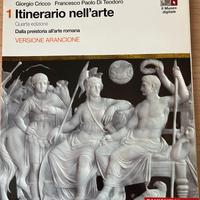 Libro di testo scolastico "Itinerario nell'arte 1"