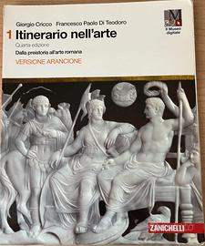 Libro di testo scolastico "Itinerario nell'arte 1"