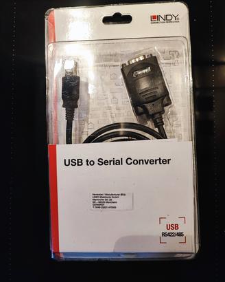 Adattatore Lindy USB a Seriale RS422/485