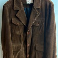 Giacca in velluto pluritasche