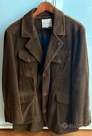 Giacca in velluto pluritasche